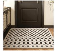 Felpudo Entrada Casa, Antideslizante Alfombra Interior Exterior, Felpudos Absorbentes Lavable a Máquina para Puerta, Pasillo, Cocina con Base de Goma Antideslizante (M,50x80cm)