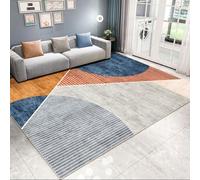 Felpudo Entrada Casa Azul Ladrillo Rojo Felpudo Exterior Poliéster Alfombra Salon Lavable Alfombra Entrada Casa Suave Engrosar Alfombras de Habitacion Antideslizante Tapete 40x60cm