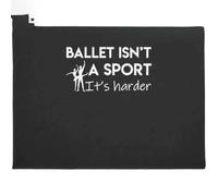 Felpudo Entrada casa Bailar Ballet no es un Deporte, es más difícil.