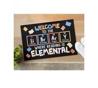 Felpudo Entrada casa Bibliotecario Bienvenido a la Biblioteca Donde la Lectura es Fundamental Felpudo Gracioso