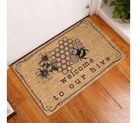 Felpudo Entrada casa Bienvenido a Nuestra Colmena