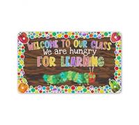 Felpudo Entrada casa Bienvenidos a Nuestra Clase. ¡Tenemos SED de Aprendizaje! Tapete de Entrada Premium