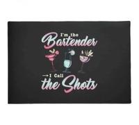 Felpudo Entrada casa Camarero, Soy el Camarero, yo Mando.