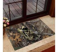 Felpudo Entrada casa El Cazador de la Muerte - Felpudo de fácil Limpieza para la Entrada