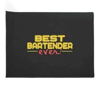 Felpudo Entrada casa El Mejor Camarero de la Historia. Felpudo Divertido para Interiores y Exteriores con temática de Camarero.