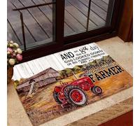 Felpudo Entrada casa El Octavo día Dios Hizo un Felpudo para el Granjero