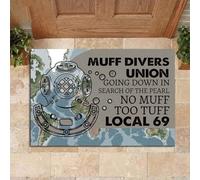 Felpudo Entrada casa El sindicato de buceadores de Muff se sumerge en Busca del Felpudo de Perlas