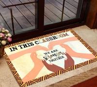 Felpudo Entrada casa En Esta Aula Somos más Fuertes Juntos (Felpudo)