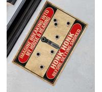 Felpudo Entrada casa Enmienda Imagina Entrar a mi casa y oír bocinazos Antes de Que te fumen.