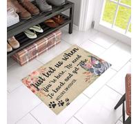 Felpudo Entrada casa Envíanos un Mensaje Cuando llegues. No Hace Falta Llamar a la Puerta ni involucrar a los Heelers.