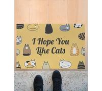 Felpudo Entrada casa Espero Que te guste el Felpudo de Gatos
