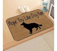 Felpudo Entrada casa Espero Que te guste el Felpudo de Pelo de Perro