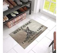 Felpudo Entrada casa Espero Que te guste mi Felpudo de mi Mejor Amigo Heeler