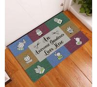 Felpudo Entrada casa Felpudo Aquí Vive un Jardinero Genial