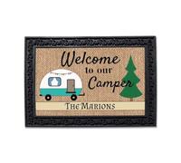 Felpudo entrada casa Felpudo Camping Bienvenido a nuestra caravana