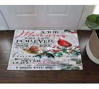 Felpudo Entrada casa Felpudo Cardenal: Nuestros Recuerdos perdurarán para Siempre