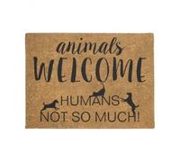 Felpudo Entrada casa Felpudo con Animales Graciosos Que Dan la Bienvenida a los Humanos, no Tanto