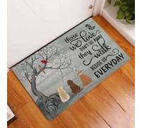 Felpudo Entrada casa Felpudo conmemorativo - Aquellos a quienes Amamos no se Van