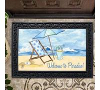 Felpudo Entrada casa Felpudo de Bienvenida al paraíso