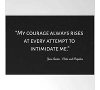 Felpudo Entrada casa Felpudo de Bienvenida con Cita de Orgullo y prejuicio I por Lemon Pepper