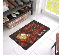 Felpudo Entrada casa Felpudo de Cerveza Baby It's Cold Outside