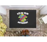 Felpudo Entrada casa Felpudo de Elefante: Está Bien ser Diferente. Regalo para Amantes de los Elefantes.
