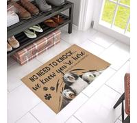 Felpudo Entrada casa Felpudo de Perro Pastor Polaco de Las Tierras Bajas