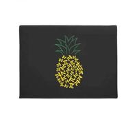 Felpudo Entrada casa Felpudo de piña para Profesor de matemáticas del Día de Pi