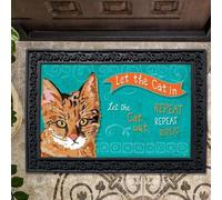 Felpudo Entrada casa Felpudo «Dejad Entrar al Gato»