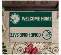 Felpudo Entrada casa Felpudo Divertido para Interiores y Exteriores: ¡Bienvenido a casa, arborista! Regresa a casa Sano y Salvo