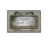 Felpudo Entrada casa Felpudo Divertido para Interiores y Exteriores con el Lema Veterano Frente al Enemigo