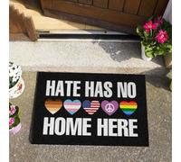 Felpudo Entrada casa Felpudo: El Odio no Tiene Cabida aquí