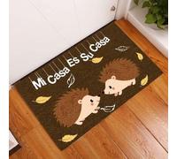 Felpudo Entrada casa Felpudo Erizo Mi Casa Es Su Casa