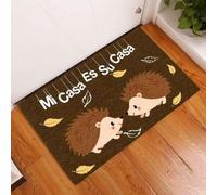Felpudo Entrada casa Felpudo Erizo Mi Casa Es Su Casa