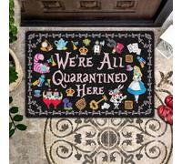 Felpudo Entrada casa Felpudo Estamos Todos en cuarentena aquí