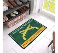 Felpudo Entrada casa Felpudo Estampado Familiar del Cuerpo de Policía Militar del Ejército de EE. UU.