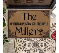 Felpudo Entrada casa Felpudo Familiar. Regalo de algún día. Decoración.