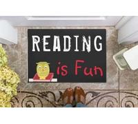 Felpudo Entrada casa Felpudo Leer es Divertido - Regalo de cumpleaños para un Amigo