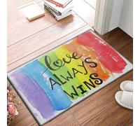 Felpudo Entrada casa Felpudo LGBT El Amor Siempre triunfa