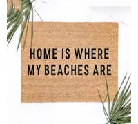 Felpudo Entrada casa Felpudo Mi hogar está Donde están mis Playas