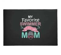 Felpudo Entrada casa Felpudo Mi Nadador Favorito me Llama mamá