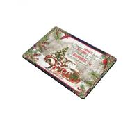 Felpudo Entrada casa Felpudo navideño de Chihuahua: ¡Que la Felicidad Solo Entre por tu Puerta!