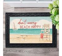Felpudo Entrada casa Felpudo No te Preocupes, Feliz Playa