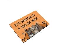 Felpudo Entrada casa Felpudo para Gatos Un zoológico aquí