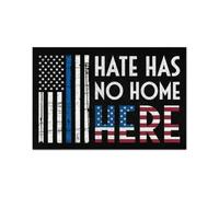 Felpudo Entrada casa Felpudo para Interiores y Exteriores «El Odio no Tiene Cabida aquí»