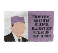 Felpudo Entrada casa Felpudo para Perros de The Office Prison Mike. Felpudo Personalizado.