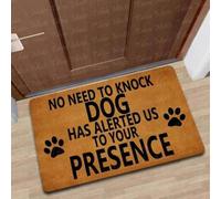 Felpudo Entrada casa Felpudo para Perros: No Hace Falta Llamar