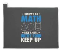 Felpudo Entrada casa Felpudo Sé Que Hago matemáticas como una Chica, ¡Intenta seguirme el Ritmo! - Regalo para Amantes de Las matemáticas
