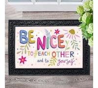 Felpudo Entrada casa Felpudo: Sean amables Entre ustedes