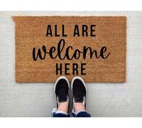 Felpudo Entrada casa Felpudo: Todos Son bienvenidos aquí